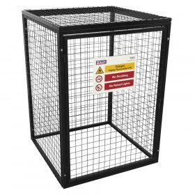 Sealey GCSC447 Safety Cage - 4 X 47Kg Gas Cylinders