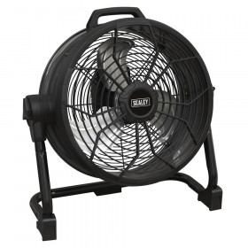 Sealey HVD16C 230V With Cordless Option High Velocity Drum Fan 16in