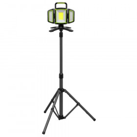 Sealey LED18WFLCOMBO Rechargeable Flexible Floodlight With Tripod