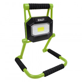Sealey LEDFL20W Rechargeable Portable Fold Flat Floodlight 20W Cob Led Lithium-Ion
