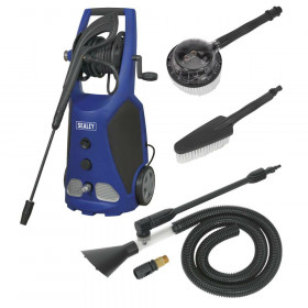 Sealey PW3500COMBO Professional Pressure Washer 140Bar With Accessories