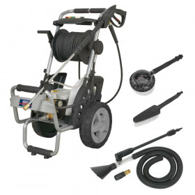 Sealey PW5000COMBO Professional Pressure Washer 150Bar With Accessories