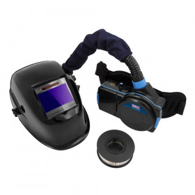 Sealey PWH616 Welding Helmet With Th1 Powered Air Purifying Respirator (Papr) Auto Darkening