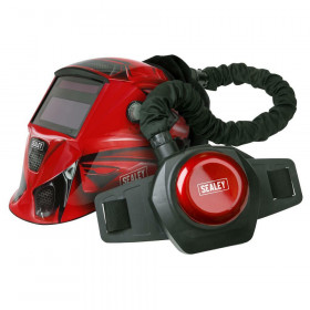 Sealey PWH617 Welding Helmet With Th2 Powered Air Purifying Respirator (Papr) Auto Darkening