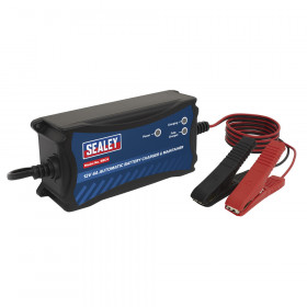 Sealey SBC4 Battery Maintainer Charger 12V 4A Fully Automatic