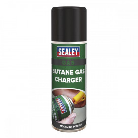 Sealey SCS035 Butane Gas Refill 200Ml Pack Of 6