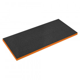 Sealey SF50OR Easy Peel Shadow Foam® Orange/Black 1200 X 550 X 50Mm