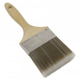 Sealey SPBS100W Wooden Handle Paint Brush 100Mm