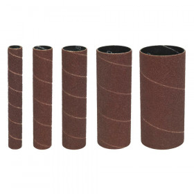 Sealey SS5ASS Sanding Sleeves Assorted 80 Grit - Pack Of 5