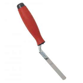 Sealey T0309 Stainless Steel Edging Trowel - Rubber Handle - 12Mm