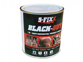 Sfixx® BLACKOUT1LTR Black-Out Paint 1 Litre
