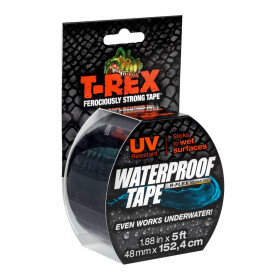 Shurtape SHU285987 T-Rex Waterproof Tape Black Each 100Mm X 15.2M