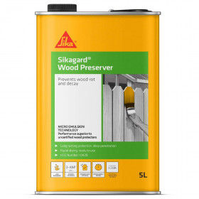 Sika SKGDWPCL5 gard Wood Preserver Clear 172046 5Ltr