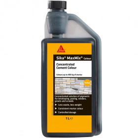 Sika SKMAXMCOLYW1 Maxmix Colour Yellow 170412 1Ltr
