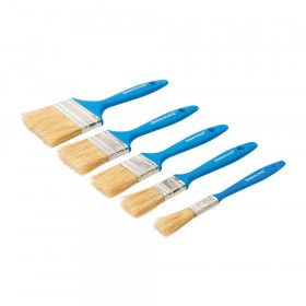 Silverline 314733 Disposable Paint Brush Set 5Pce, 5Pce Each 1