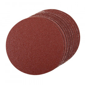 Silverline 918544 Self-Adhesive Sanding Discs 150Mm 10Pk, 60 Grit Each 10