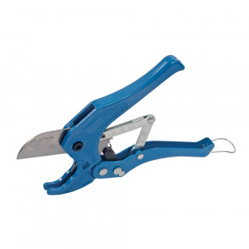 Silverline MS137 Ratcheting Plastic Pipe Cutter, 42Mm Each 1