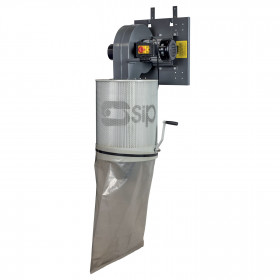 Sip 01964 1Hp Wall-Mounted Single Cartridge Dust Collector