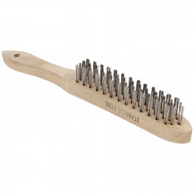 Sip 04171 3-Row Stainless Steel Wire Brush