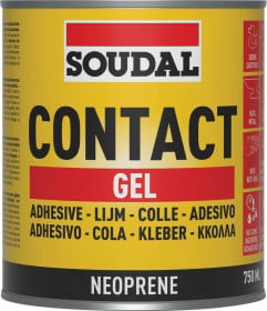 Soudal 131976 Contact Adhesive Gel Yellow 750Ml tin 1