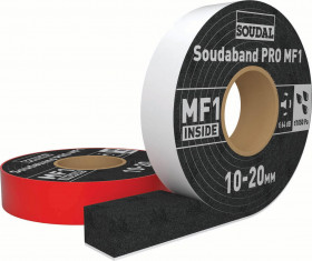 Soudal 155892 Soudaband Pro Mf1 Black 63/4-10 X 12M tape (per M) 6