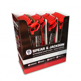 Spear & Jackson Merchandiser With 40 X B9822 Predator Universal Hand Saws 550Mm (22in)
