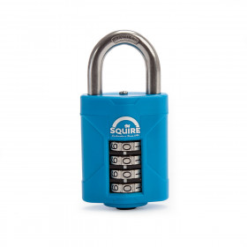 Squire Henry Squire Cp50S Rustproof Combi Padlock With Stainless Steel Shackle 50Mm