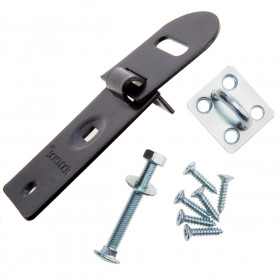 Squire Henry Squire Dfhasp120 Defender Hasp & Staple With Fixings 120Mm