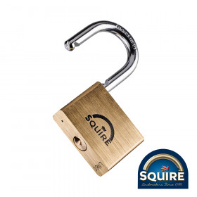 Squire SQR701307 Premium Brass Lion Padlock - Ln60 60Mm Blister Pack 1