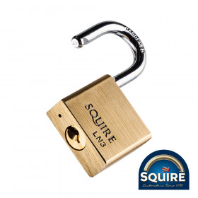 Squire SQR701437 Premium Brass Lion Padlock - Ln3 30Mm Blister Pack 1
