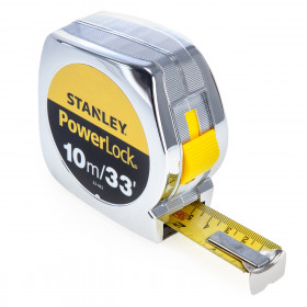 Stanley 0-33-443 Powerlock Metric/Imperial Tape Measure 10M