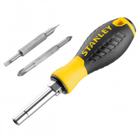 Stanley 0-68-012 Screwdriver Hex Drive/Slotted/Phillips (6 Way)