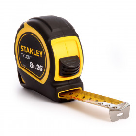 Stanley 1-30-656 Metric/Imperial Tylon Pocket Tape Measure 8M