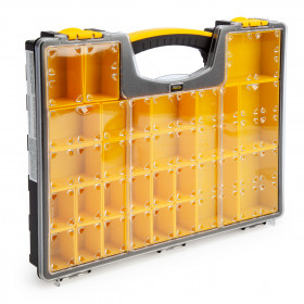Stanley 1-92-748 Professional Shallow Organiser With 25 Compartments