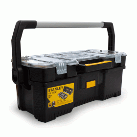 Stanley 1-97-514 Tool Box With Tote Tray Organiser 24in