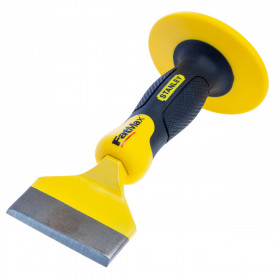 Stanley 4-18-327 Fatmax Brick Bolster Chisel With Guard 75Mm
