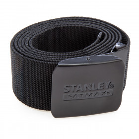 Stanley Fatmax Workwear Stanley Fatmax Elasticated Work Belt In One Size Black