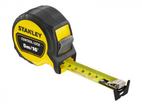 Stanley® STHT37235-5 Control-Lock™ Pocket Tape 5M/16Ft (Width 25Mm)