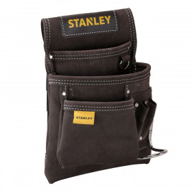 Stanley Stst1-80114 Leather Nail & Hammer Pouch For Tool Belt