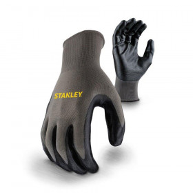 Stanley Sy580L Eu Nitrile Dipped Gripper Gloves (Large)