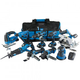 Storm Force 17763 Draper Storm Force® 20V Cordless Kit (9 Piece) per kit