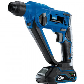 Storm Force 89512 Draper Storm Force® 20V Sds+ Rotary Hammer Drill (Sold Bare) each