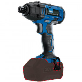 Storm Force 89520 Draper Storm Force® 20V Cordless Impact Driver (Sold Bare) each