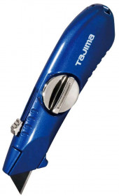 Tajima TAVR102D 12Pc Blue  Retractable Blade Knife  Display