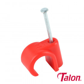Talon TALNCH15 Nail In Pipe Clip - Red - Nch15 15Mm Bag 100