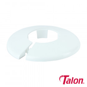 Talon TALPC2810 Pipe Collar - White - Pc2810 28Mm Bag 10