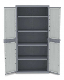 Terry  TU1002563 Jumbo 2 Door Cabinet With 4 Adjustable Shelves