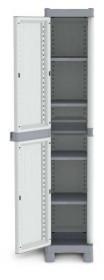 Terry  TU1002568 One Door Cabinet With 4 Adjustable Shelves