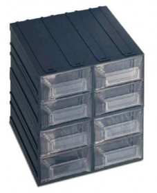 Terry  TV1000018 Vision 15 - 8 Draw Clear Storage Cabinet