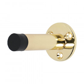 Timco 200302 Projection Door Stop - Polished Brass 70Mm Bag 1